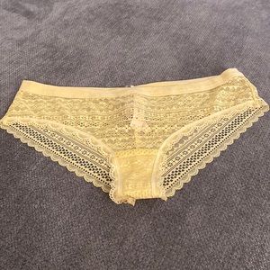 Victoria’s Secret yellow cheeky panty